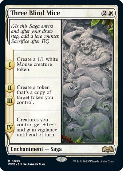 Three Blind Mice (Wilds of Eldraine) Near Mint