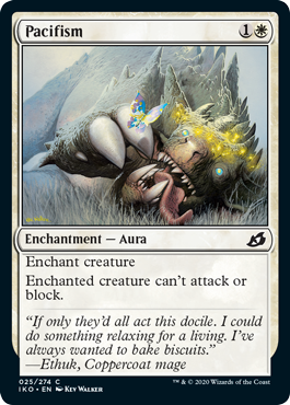 Pacifism (Ikoria: Lair of Behemoths) Near Mint Foil