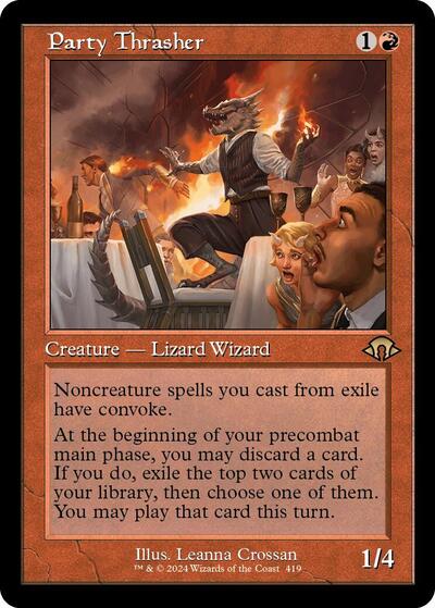 Party Thrasher (Retro Frame) (Modern Horizons 3) Near Mint