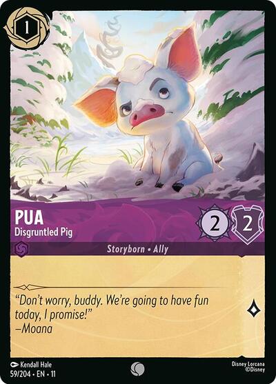 Pua - Disgruntled Pig (Winterspell) Near Mint