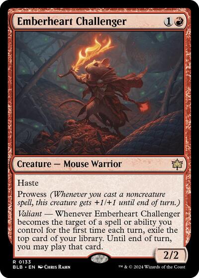 Emberheart Challenger (Bloomburrow) Near Mint