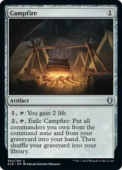 Campfire (Commander Legends: Battle for Baldur's Gate) Near Mint Foil