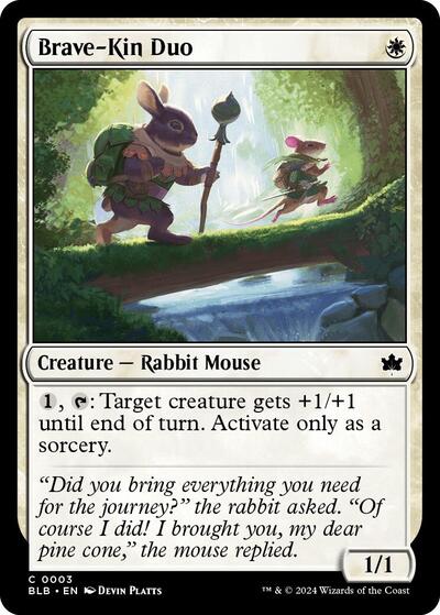 Brave-Kin Duo (Bloomburrow) Near Mint