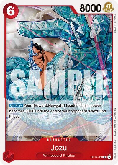 Jozu (The World's Strongest Warriors) Near Mint Foil