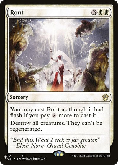 Rout (C21) (The List) Near Mint