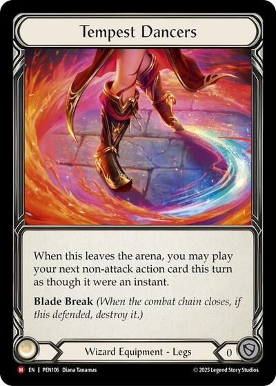 Tempest Dancers (Compendium of Rathe) Near Mint Cold Foil