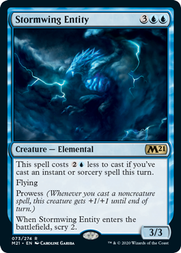 Stormwing Entity (Magic 2021 Core Set) Near Mint
