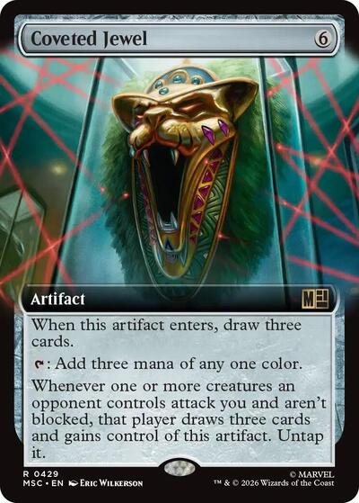 Coveted Jewel (Extended Art) (Commander: Marvel Super Heroes) Near Mint