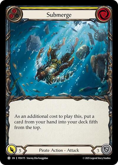 Submerge (Yellow) (Compendium of Rathe) Near Mint Foil