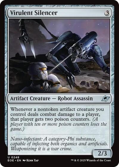Virulent Silencer (Edge of Eternities) Near Mint