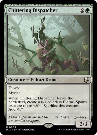 Chittering Dispatcher (Commander: Modern Horizons 3) Near Mint