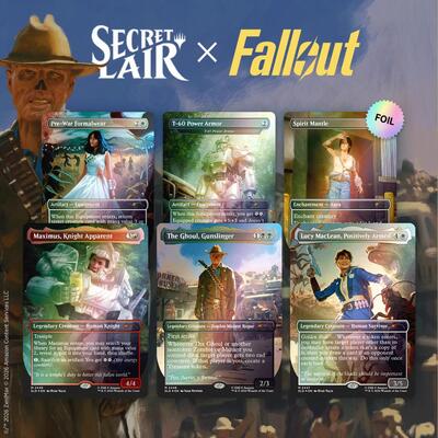 Secret Lair Drop: Secret Lair x Fallout: Beyond Vault 33 Traditional Foil Edition