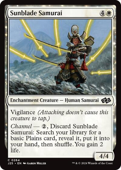 Sunblade Samurai (Foundations Jumpstart) Near Mint