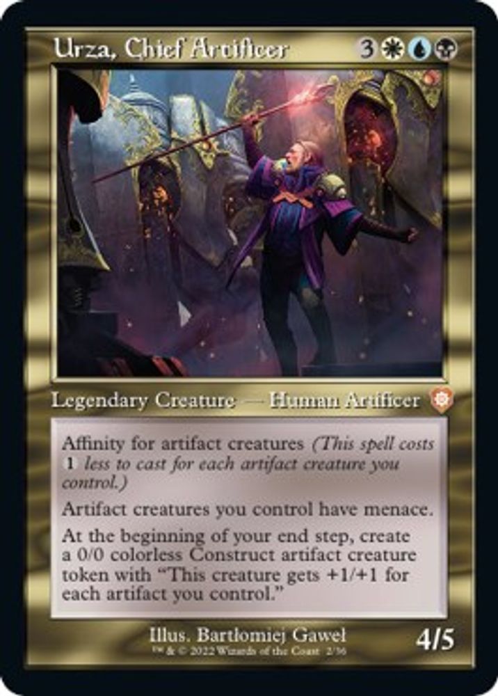 Urza, Chief Artificer (Retro Frame)