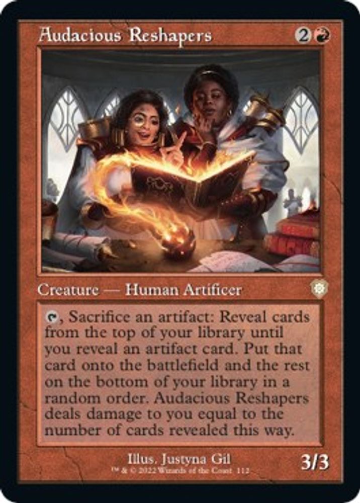 Audacious Reshapers (Retro Frame)