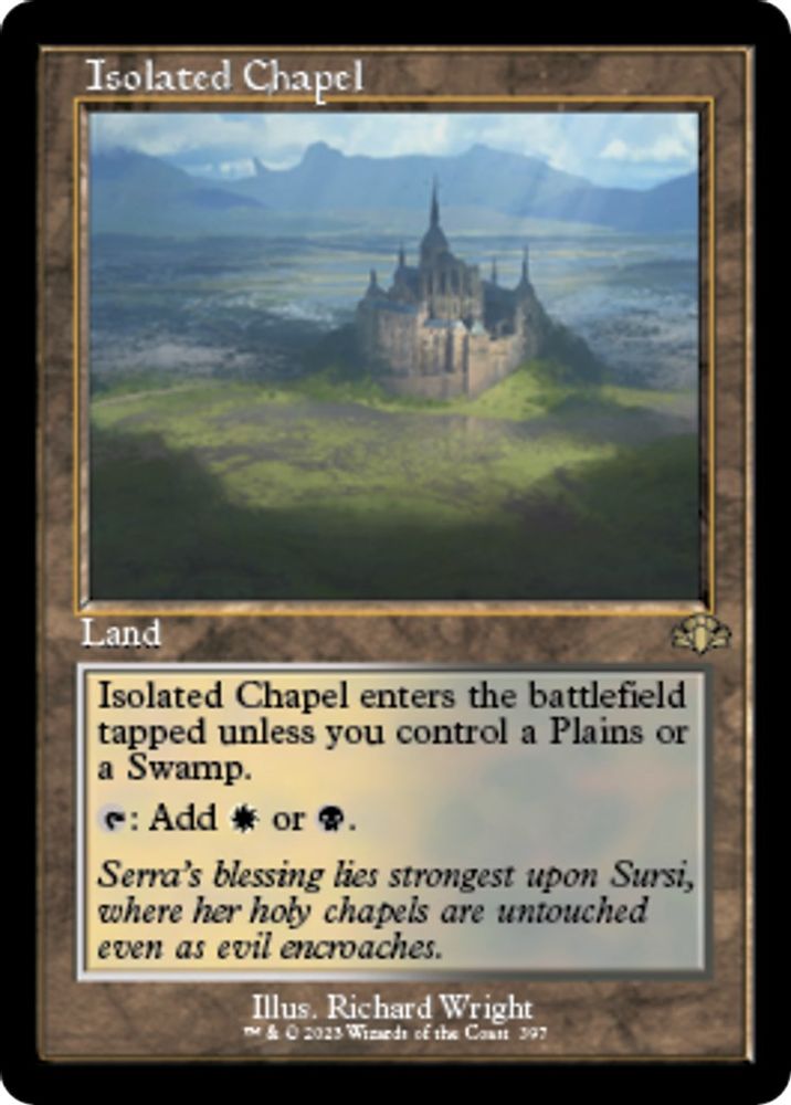 Isolated Chapel (Retro Frame)
