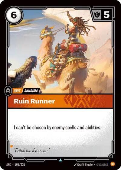 Ruin Runner (Spiritforged) Near Mint Foil