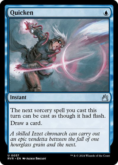 Quicken (Ravnica Remastered) Near Mint Foil