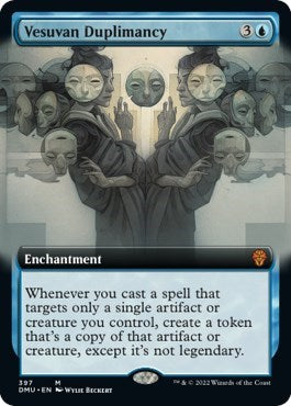 Vesuvan Duplimancy (Extended Art) (Dominaria United) Near Mint