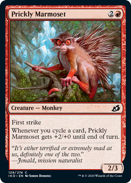Prickly Marmoset (Ikoria: Lair of Behemoths) Near Mint Foil