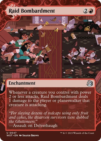 Raid Bombardment (Wilds of Eldraine: Enchanting Tales) Near Mint Foil