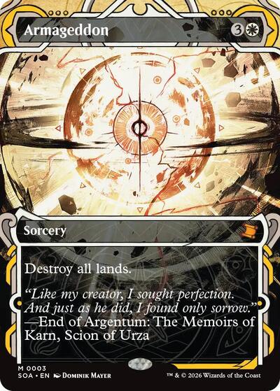 Armageddon (Secrets of Strixhaven: Mystical Archive) Near Mint Foil