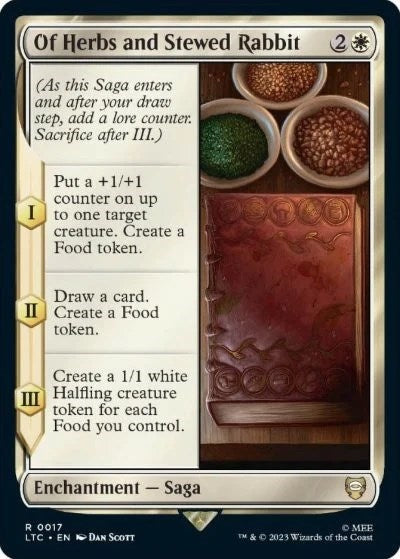 Of Herbs and Stewed Rabbit (Commander: The Lord of the Rings: Tales of Middle-earth) Near Mint