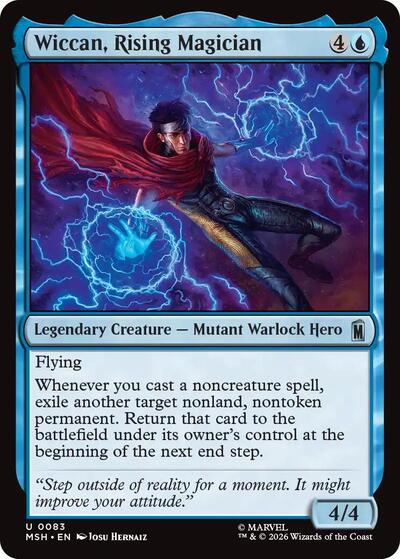Wiccan, Rising Magician (Marvel Super Heroes) Near Mint