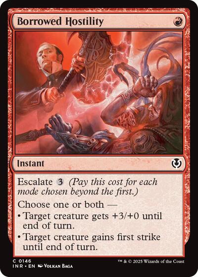 Borrowed Hostility (Innistrad Remastered) Near Mint
