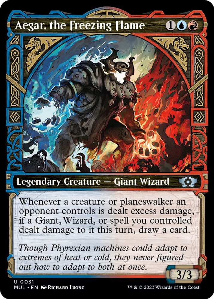 Aegar, the Freezing Flame