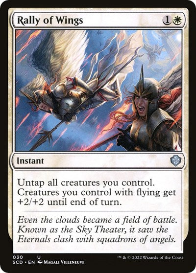 Rally of Wings (Commander 2022 Starter Decks) Near Mint