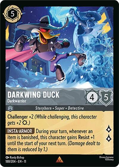 Darkwing Duck - Darkwarrior (Winterspell) Near Mint