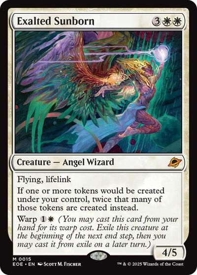 Exalted Sunborn (Edge of Eternities) Near Mint