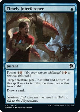 Timely Interference (Dominaria United) Near Mint Foil