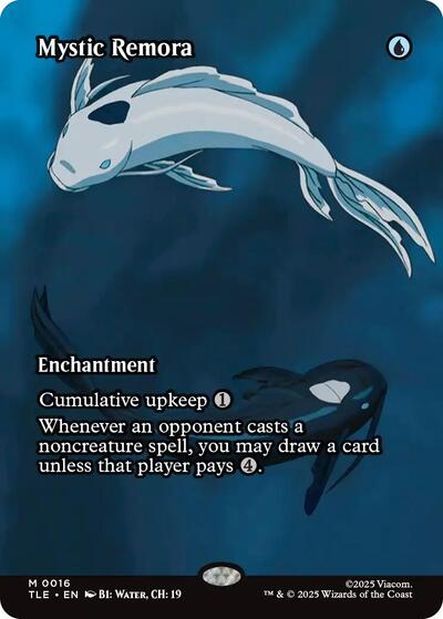 Mystic Remora (Borderless) (Avatar: The Last Airbender: Eternal-Legal) Near Mint Foil