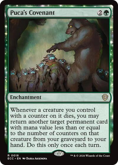 Puca's Covenant (Commander: Lorwyn Eclipsed) Near Mint