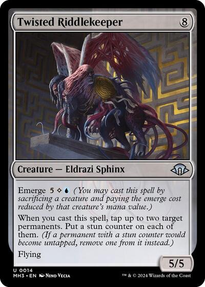 Twisted Riddlekeeper (Modern Horizons 3) Near Mint Foil