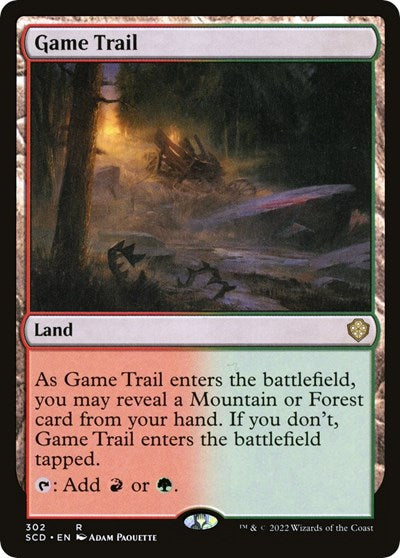 Game Trail (Commander 2022 Starter Decks) Near Mint