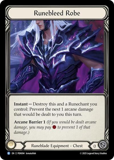 Runebleed Robe (Compendium of Rathe) Near Mint Cold Foil