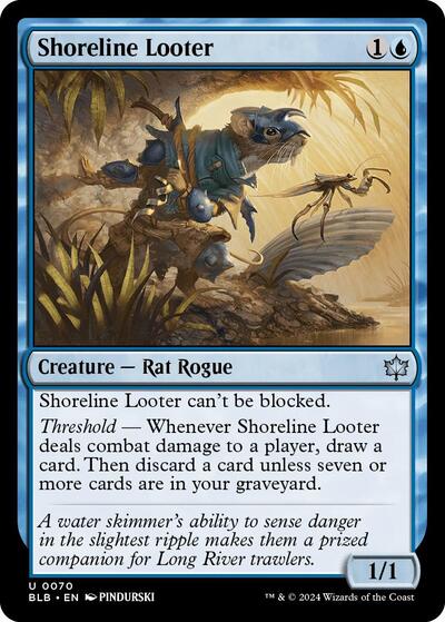 Shoreline Looter (Bloomburrow) Near Mint