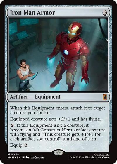 Iron Man Armor (Marvel Super Heroes) Near Mint