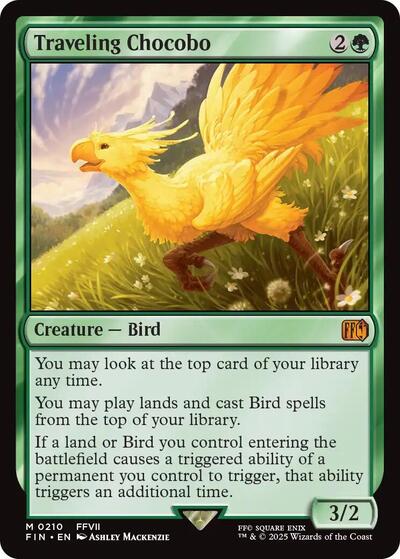 Traveling Chocobo (Universes Beyond: FINAL FANTASY) Near Mint