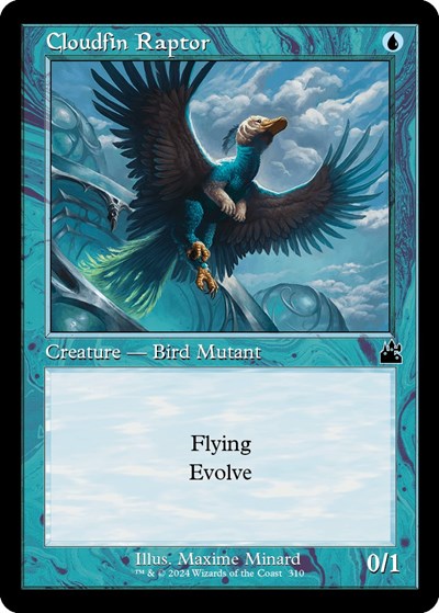 Cloudfin Raptor (Retro Frame) (Ravnica Remastered) Near Mint