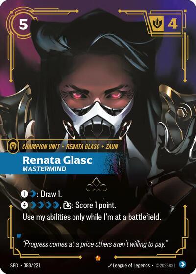 Renata Glasc Mastermind (Spiritforged) Near Mint Foil