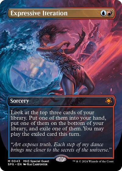 Expressive Iteration (Borderless) (Special Guests) Near Mint