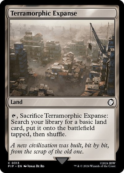 Terramorphic Expanse (Universes Beyond: Fallout) Near Mint Foil