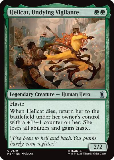 Hellcat, Undying Vigilante (Marvel Super Heroes) Near Mint