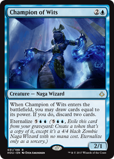 Champion of Wits (Hour of Devastation) Near Mint
