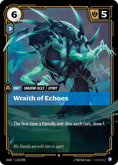 Wraith of Echoes (Origins) Near Mint Foil
