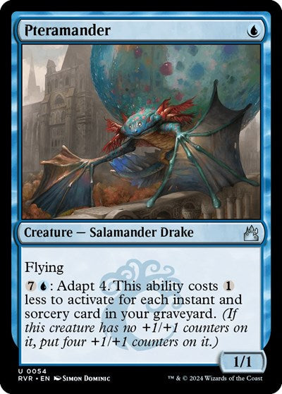 Pteramander (Ravnica Remastered) Near Mint Foil